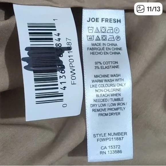 Joe Fresh, 2X NWT Women's Tan Raincoat - Picture 8 of 8